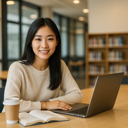 Student studying for the ACT